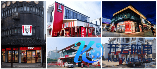 位于苏州多个州里的肯德基门店  